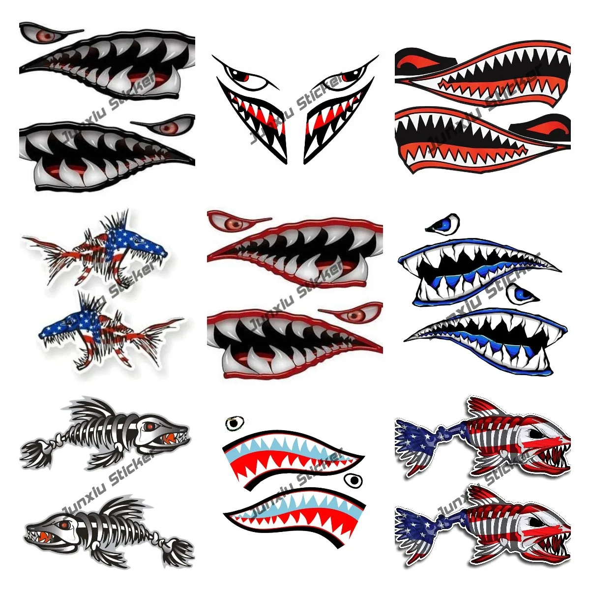 Wall Art Warhawk Shark Tiger S - огляд і ціна Fishing Boat Oar