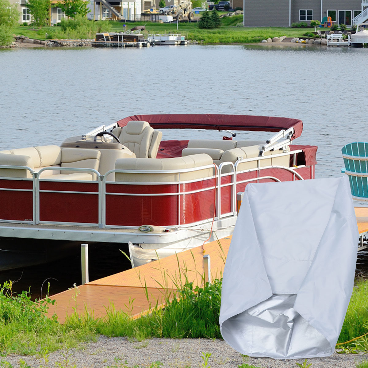 Universal Boat Seat Cover 210D - огляд і ціна Fishing Boat Seat
